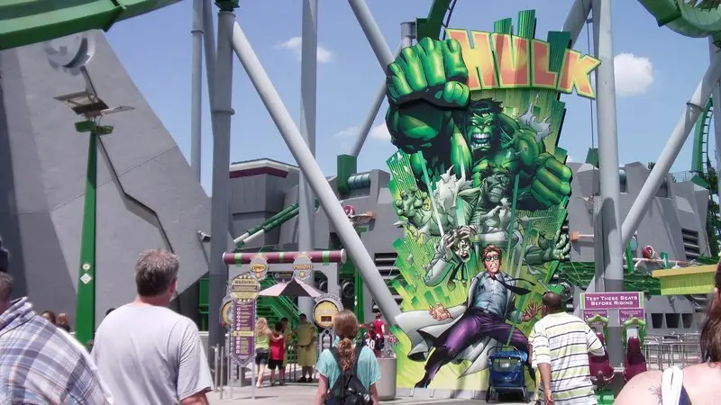 The Incredible Hulk Coaster